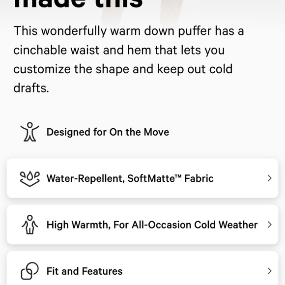 Lululemon Wunder Puff jacket black size 10 - Picture 7 of 7